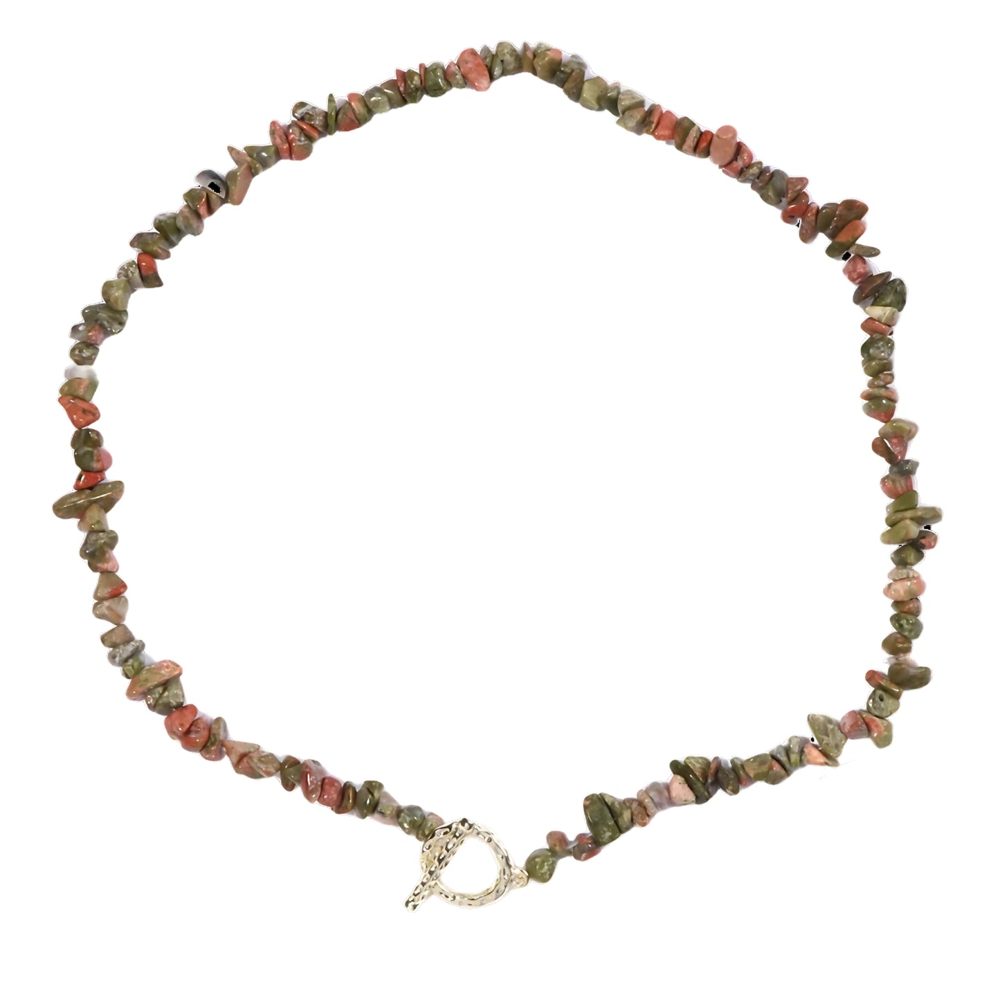 Unakite Choker Necklace