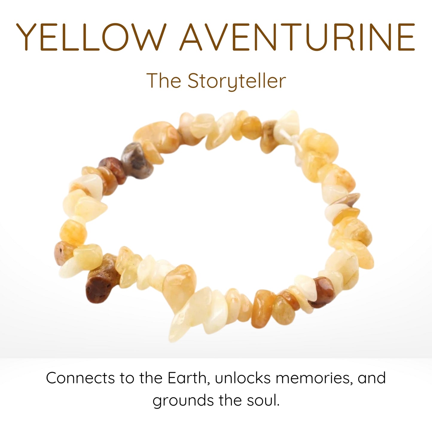 Yellow Aventurine Gravel Bracelet