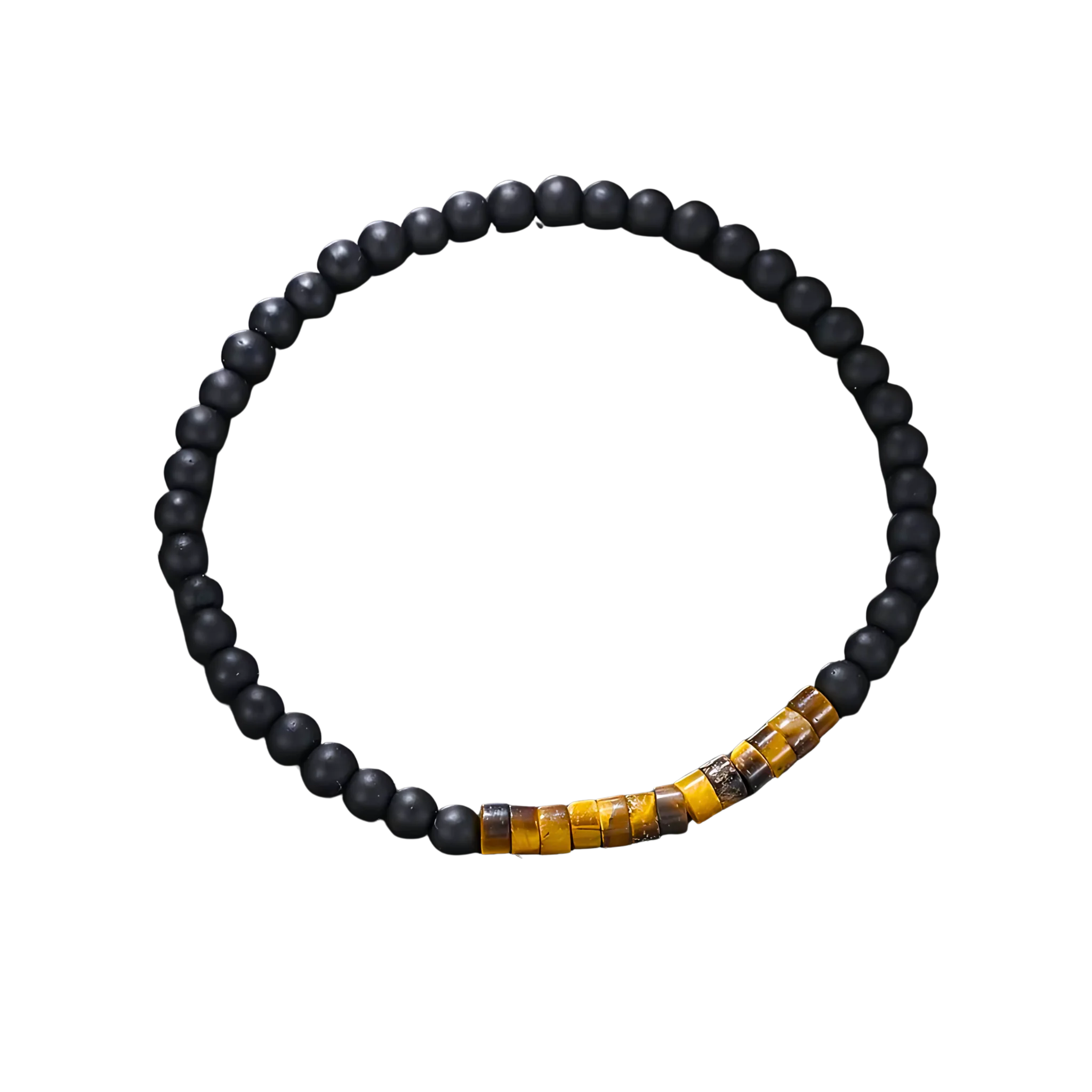 Yellow Tiger's Eye Minimalist Bracelet